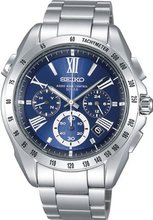 SEIKO BRIGHTZ controlled chronograph solar radio blue SAGA069 men's