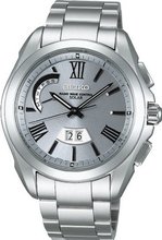 SEIKO BRIGHTZ solar radio Super clear coating SAGA079 men's