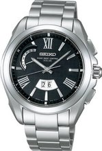 SEIKO BRIGHTZ solar radio Super clear coating SAGA083 men's