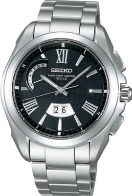 SEIKO BRIGHTZ solar radio Super clear coating SAGA083 men's