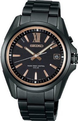 SEIKO BRIGHTZ solar wave correction Super clear coating sapphire glass SAGZ061 