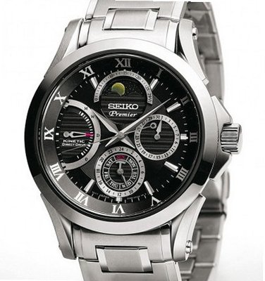 Seiko Premier Premier Kinetic Direct Drive Mondphase