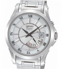 Seiko Premier Premier Kinetic Retrograde Tagesanzeige