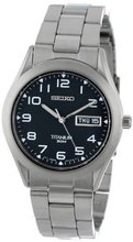 Seiko SGG711 Black Dial Titanium
