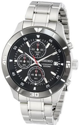 Seiko SKS405 Analog Display Japanese Quartz Silver