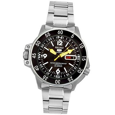 Seiko SKZ211K1 Five Sports Stainless Steel Automatic