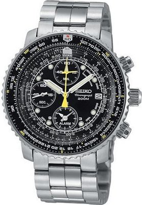 Seiko SNA411 Flight Alarm Chronograph