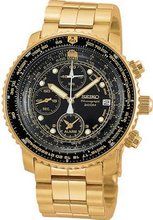 Seiko SNA414 Flight Alarm Chronograph