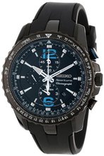 Seiko SNAF25 Sportura Aviator Chronograph Japanese Quartz