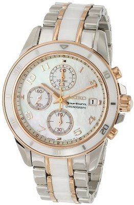 Seiko SNDX54 Analog Display Japanese Quartz White