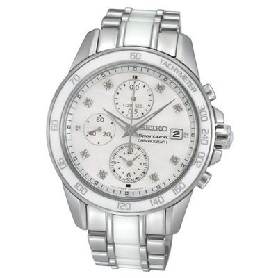 Seiko SNDX95 Sportura Classic Ceramic Chronograph