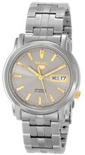 Seiko SNKK67 "Seiko 5" Grey Dial Stainless Steel Automatic