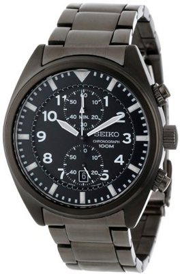 Seiko SNN233 Chronograph Black Dial