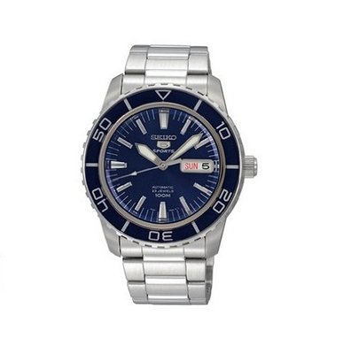 Seiko SNZH53 Seiko 5 Automatic Dark Blue Dial Stainless Steel