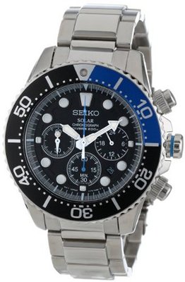 Seiko SSC017 Solar Dive Chronograph Classic Solar Dive Chronograph