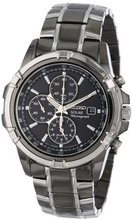 Seiko SSC143 Chronograph Solar Dress Sports Japanese Quartz