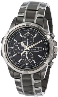 Seiko SSC143 Chronograph Solar Dress Sports Japanese Quartz