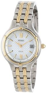 Seiko SUT020 "Dress" Two-Tone Stainless Steel Solar