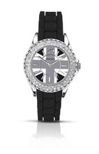 Party Time by Sekonda black silicon with Union Jack Dial 4616