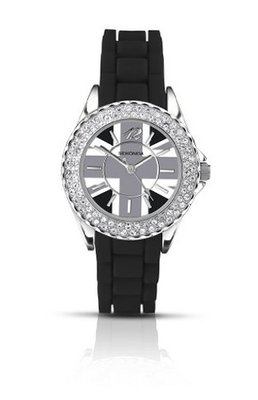 Party Time by Sekonda black silicon with Union Jack Dial 4616