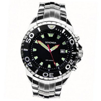 Sekonda 3870.27 Black Steel