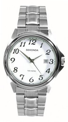 Sekonda 3952 White Silver