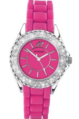 Sekonda 4307.27 Ladies Party Time Dark Pink