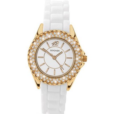 Sekonda 4401 Ladies Party Time Gold White