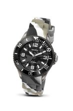 Sekonda Children's Quartz with Black Dial Analogue Display and Black Silicone Strap 3392.27