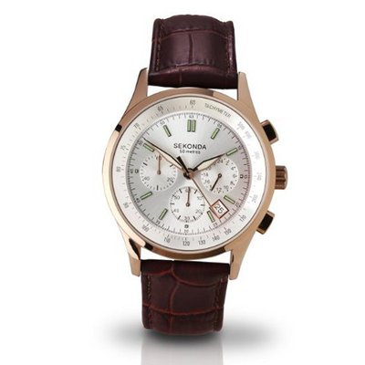 Sekonda Gents Rose Chronograph Strap