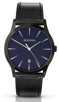 Sekonda Gents with Dark Blue Dial and Black Strap 3536