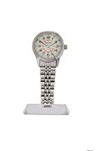 Sekonda Ladies Quartz with White Dial Analogue Display and Silver Stainless Steel Bracelet 4218.30