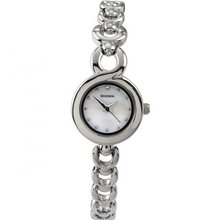 Sekonda Ladies Silver Bracelet Round Mother Of Pearl Dial 4337