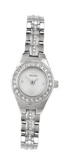 Sekonda Quartz with Mother of Pearl Dial Analogue Display and Silver Bracelet 4094.27