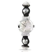 Sekonda Quartz with Mother of Pearl Dial Analogue Display and Silver Nylon Bracelet 4061.71