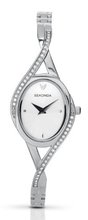 Sekonda Quartz with Silver Dial Analogue Display and Silver Bracelet 4393.27