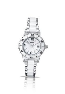 Sekonda Quartz with White Dial Analogue Display and White Bracelet 4599.27