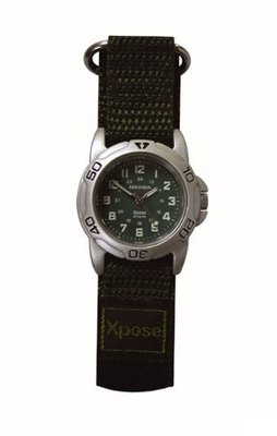 Sekonda Unisex Quartz with Green Dial Analogue Display and Green Nylon Strap 3985.05