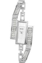 Seksy Wrist Wear by Sekonda Quartz with Silver Dial Analogue Display and Silver Stainless Steel Bracelet 4884.37