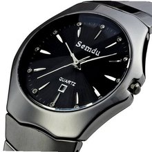 Semdu SD6005G Black Ceramic Dial