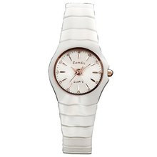 Semdu SD6005L White Ceramic Dial with Rose Mark