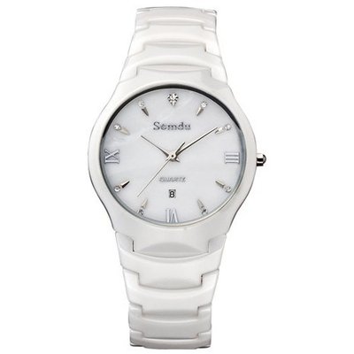 Semdu SD6006G White Ceramic Dial