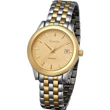 Semdu SD7007G Rose Gold Plating Stainless Steel Gold Dial