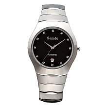 Semdu SD8002G Black Dial Tungsten Steel