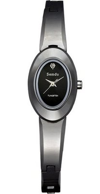Semdu SD8005L Black Dial Tungsten Steel