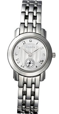 Semdu SD9004L Stainless Steel White Dial