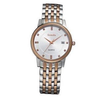 Semdu SD9011G Rose Gold Stainless Steel White Dial