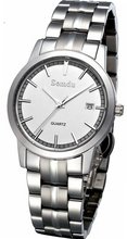 Semdu SD9026G Stainless Steel White Dial