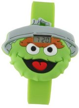 Sesame Street SW2506-OS Oscar the Grouch Digital LCD Kids