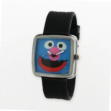 uSesame Street Grover Rubber Strap in Black 